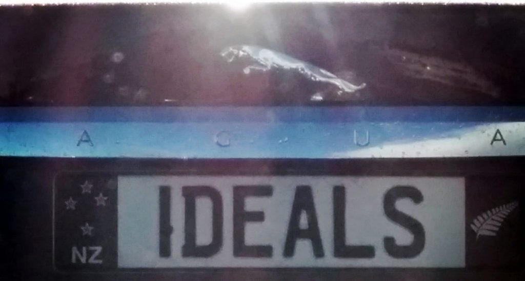 Jaguar car number plate new zealand 'ideals'